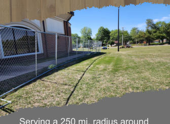 temporary fence rental